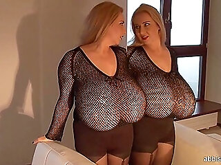 Abbi Breasts In The Mirror