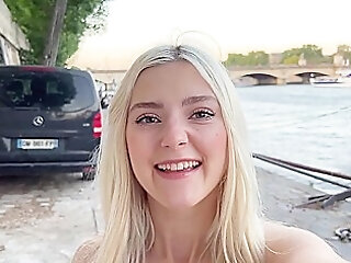 I Fucked A Random Guy On My Weekend In Paris And Let Him Cum On Me - Eva Elfie