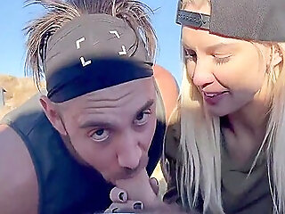 Getting Caught Having A Threesome On The Side Of The Road 22 Min