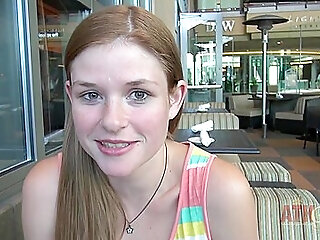 Out On The Town With Lara Brookes, Then Getting Naked And Touching Her Pink Pussy